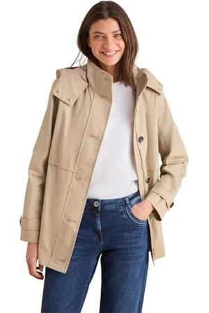 CECIL Damen B202030 Midi Trench Jacke, , XS
