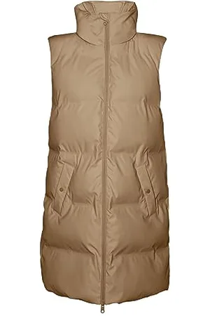 VERO MODA Damen Vmnoe Coated Waistcoat Boos Jacke, , S EU