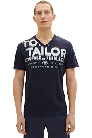 TOM TAILOR Herren 1035657 T-Shirt, , L