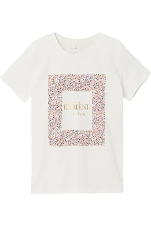 NAME IT Mädchen Nkfdismilla Ss Top Box T-Shirt, , 122-128