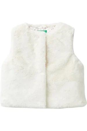 Benetton Mädchen Gilet 2a4sgj00k Herren Weste, , 5 Jahre