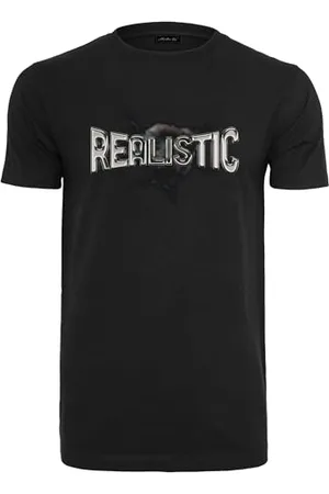 Mister Tee Herren Realistic Tee XL Black