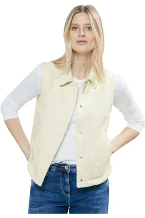 CECIL Damen Boucle Weste XL