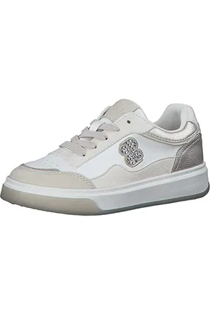 QS by s.Oliver Sneaker 5-5-43200-30 Beige Red Label