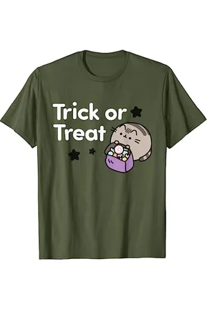 Pusheen Trick or Treat Halloween T-Shirt T-Shirt