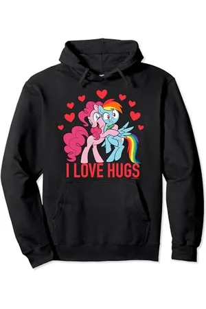 My Little Pony Valentinstag Pinkie Pie Rainbow Dash Hugs Pullover Hoodie
