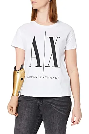 Armani Exchange Damen Icon Project T T-Shirt, , XL