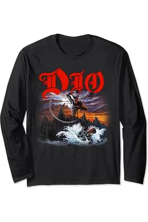 Dio – Holy Diver Cover on Black Langarmshirt