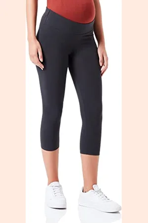 Noppies Maternity Damen Under The Belly 3/4 Capri Morgan Leggings, Blue Graphite-P334, XS/S