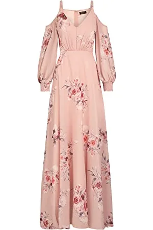 Apart Abendkleid mit Blüten-Print, , L, 72404