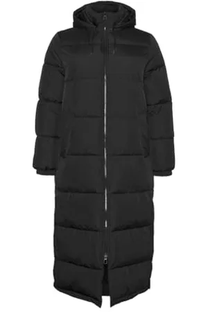 VERO MODA Damen Vmcklea Long Coat Ga Cur Hose, , 50 Große Größen EU