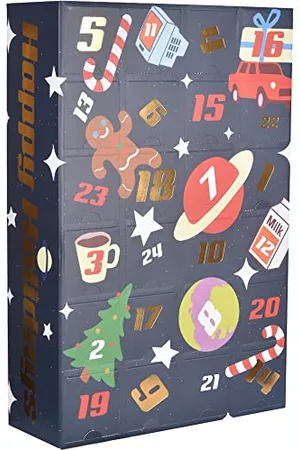 Happy Socks Damen 24-Pack Happy Holidays Gift Set Socke, , 4-7