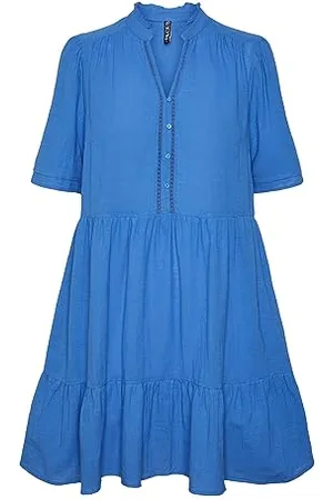 Pieces® Damen Pcjeanita Dress Kleid, , XS EU