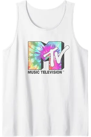 MTV Logo Classic Tie Dye Tank Top