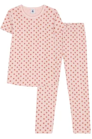 Petit Bateau Mädchen Pyjama, , 6 Jahre