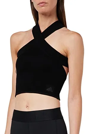 adidas Damen Halter Bralette Unterwäsche, , XL