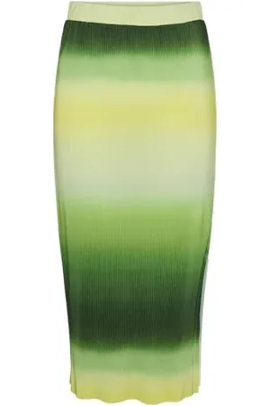 Pieces® PCARTIMIS Pleated Long Skirt
