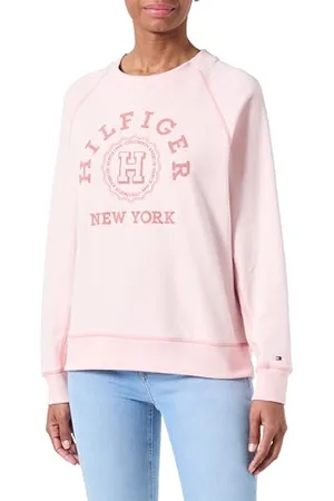 Tommy Hilfiger Damen Sweatshirt Varsity Raglan ohne Kapuze, , XL
