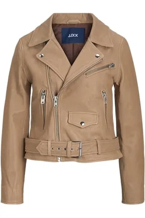 JJXX Damen Jxholly Leather Jkt Noos Bikerjacke, , S EU