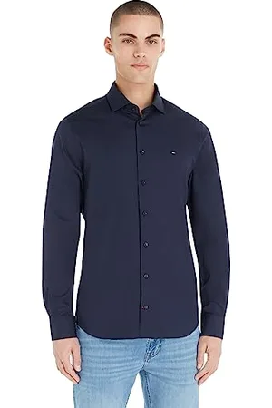 Tommy Hilfiger CORE CL FLEX POPLIN SF SHIRT Hemden Herren, , 42
