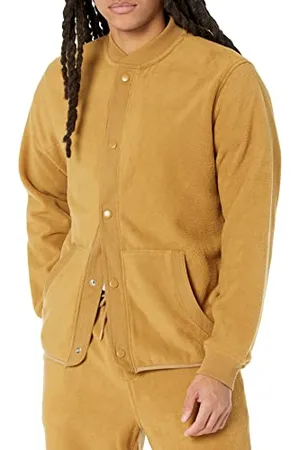 Amazon Herren Bomberjacke aus recyceltem Polyester-Microfleece in normaler Passform (in großen Größen erhältlich) (zuvor Amazon Aware), , XXL Tall