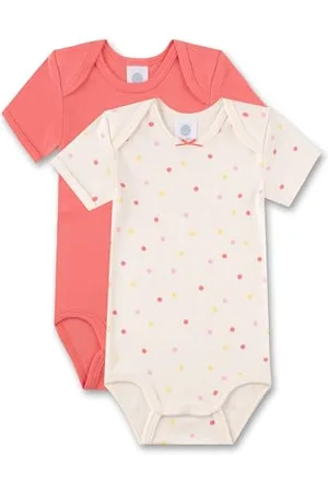 Sanetta Baby-Mädchen 324300 Doppelpack Body halbarm, , 80