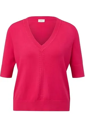 QS by s.Oliver Damen 2143204 Pullover Kurzarm, , 46