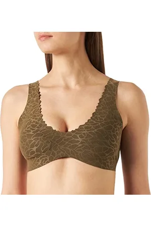Sloggi Damen Zero Feel Lace 2.0 Bralette Bustier, , L
