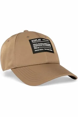 Replay Herren Baseball Cap mit Nylon, (Beige), Onesize
