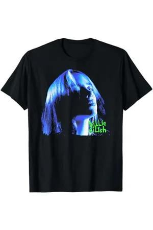 Billie Eilish Music Fan Kunstdruck Ikonischer Indie-Pop-Stil T-Shirt