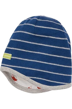 loud + proud Unisex Kinder Wendemütze Ringel, GOTS Zertifiziert Beanie-Mütze, , 42-44 EU