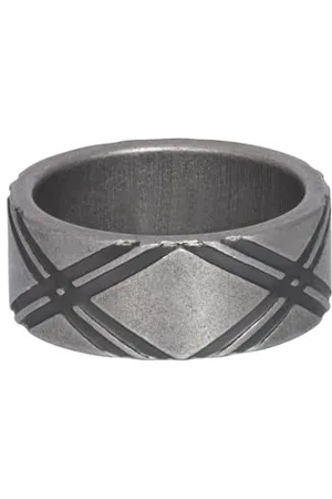 Ixxxi Men Herrenring Lamborghini Antiksilber | 22mm