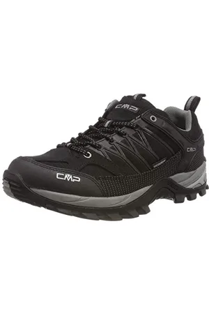 CMP Herren Rigel Low Shoe WP Trekking-Schuhe, Nero Grey, 41 EU