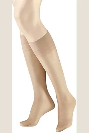 Hudson Damen Kniestrümpfe Glamour 20 transparenter Glanz 20 DEN 35/38