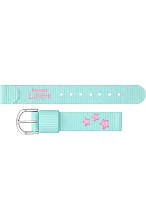 Prinzessin Lillifee Edelstahl Textil Uhrenarmband Kinder Mädchen Ersatzteil 18cm