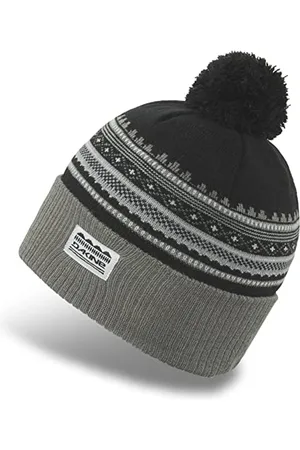 Dakine Mens Shelby Beanie Cap, Black/Grey, One Size