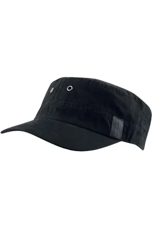 Chillouts Dublin Hat, Basecap, Einheitsgröße OneSize, Unisex Military Cap, schwarz