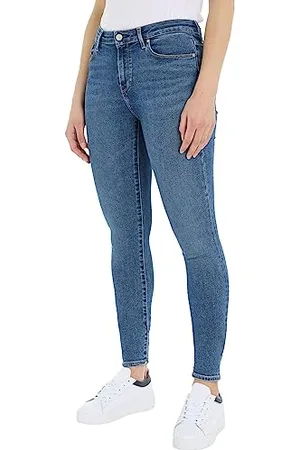 Tommy Hilfiger Damen Jeans Skinny Fit, Blau (Jane), 36W / 32L