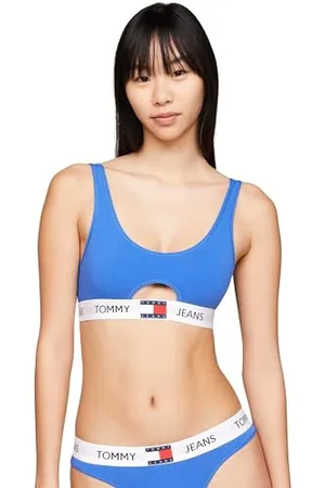 Tommy Hilfiger Damen Bralette Cut Out, Blau , XL