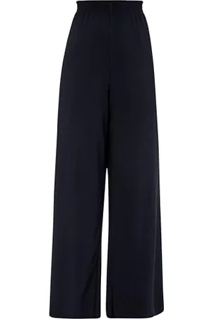 QS by s.Oliver Damen 2144497 Plissee Hose Wide Leg Plissee Hose Wide Leg, , 38