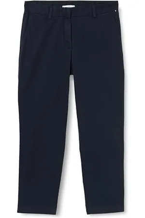 Tommy Hilfiger Women Stretch GMD Slim Chino WW0WW43478 Blue (Desert Sky) 42