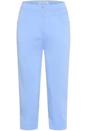Brax Brax Damen Laura New Capri Magic Waist, Super Light Cotton, Super Slim, ,36W / 32L