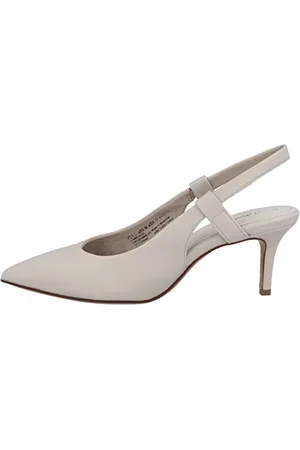 QS by s.Oliver Pumps 5-5-29600-20 Beige Red Label