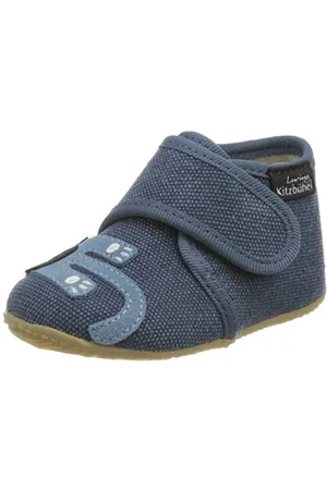 Living Kitzbühel Babyklettschuh Tiger & Fußball Hausschuh, , 18 EU