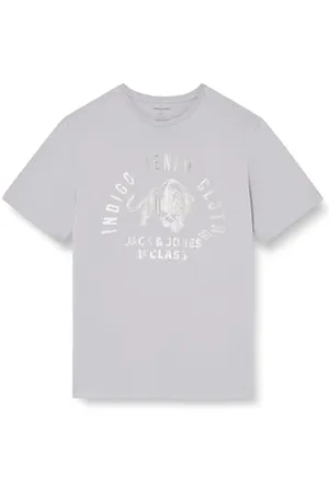 JACK & JONES Herren Jprbluollie Ss Tee Crew Neck FST Pls T-Shirt, , 4XL