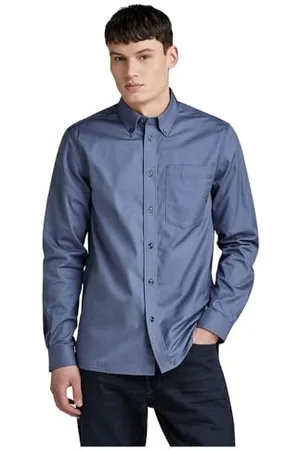 G-Star RAW Herren One Pocket Regular Hemd, , M