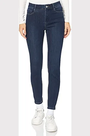 Morgan Damen Denim Slim basique 212-PAM Hose, , 40