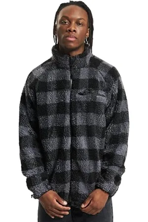 Brandit Teddyfleece Jacket black/grey Gr. 4XL
