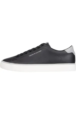 Tommy Hilfiger TH HI VULC LOW CORE SEASONAL Niedriger Schnitt (Schuhe) Herren, (Black), 44 EU