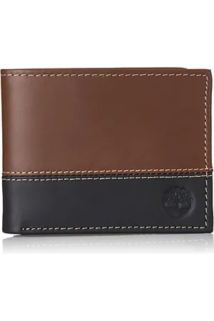 Timberland Herren Hunter Leather Passcase Trifold Wallet Hybrid Reisezubehör-zweifach gefaltetes Portemonnaie, , Einheitsgröße